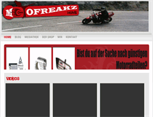 Tablet Screenshot of motofreakz.de